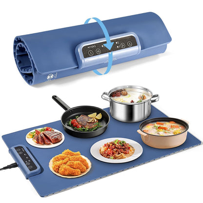 HotServe Electric Food Warmer – Foldable Heating Mat for Home, Travel & Parties| Only Rs- 999 | Buy 1 Get 1 Free